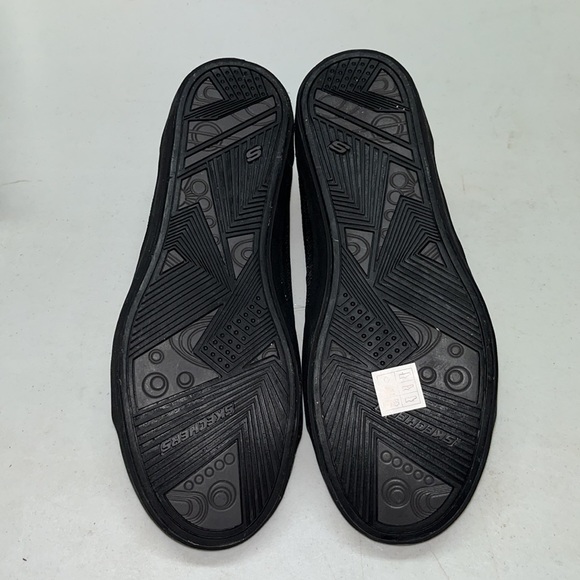 Mens Skechers Black Casual Shoes - Picture 5 of 6